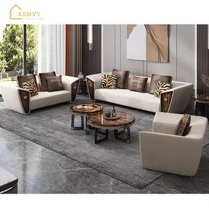 Italienisches modernes Samt-Schnitts ofa Live Modular Corner Couch Set Hochwertiger Abschnitt Luxus-Sofas Wohnzimmer möbel