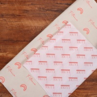 Papier d'emballage personnalisé avec logo imprimé, prix d'usine, papier de soie imperméable sans acide pour l'emballage de chaussures et de vêtements de luxe