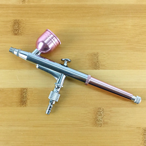 Pistolet à jet d'oxygène 0,4 mm en acier inoxydable rose pour hydratation du visage, usage domestique, 3 flacons inclus - Product Image 2