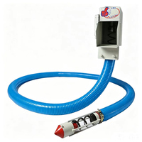 Machine d'aspiration de céréales haute performance avec tube flexible pour le chargement de maïs, soja, coques de riz et autres céréales à tube souple