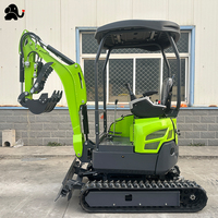 Mini-pelleuse ME-17 avec moteur diesel Laidong 385 et commande par commande manuelle
