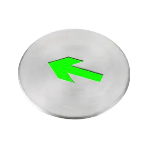 Lampada da Terra IP65 IP66 IP67 220V in Acciaio Inox, Lampada Interrata per Emergenze Antincendio, Lampada Impermeabile per Evacuazione - Product Image 1