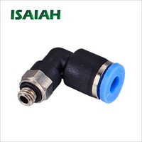Zhejiang ISAIAH nouveau raccord de Tube coudé de connecteur rapide pneumatique L Type raccord d'air à filetage G