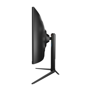 Moniteur de jeu incurvé 34 pouces 165 Hz UWQHD 3440x1440 VA 1 ms sans cadre RGB avec support réglable en hauteur DP pour PC - Product Image 6