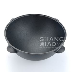 8L 10L Big calderone Pot per Pilaf piatti uzbeki Plov Pilaf Making Heavy Duty Plov Asian kazan' forno ghisa campeggio Tatar kazan' - Product Image 2