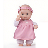 Nouvelle poupée interactive musicale en vinyle de 12,5 pouces avec fonction baiser, fonctionne sur piles, pour enfants, avec accessoires fonctionnels de qualité