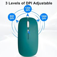 Souris sans fil Bluetooth 5.0 double mode, ergonomique, rechargeable, portable, vente en gros