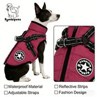 OEM Winter Wasserdichte Polyester-Baumwoll-Hundebekleidung, Wintertücher für Hunde, Premium Reflektierende Hundekleidung