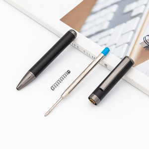 Khuyến Mãi 2024 Nhà Máy Kim Loại Bút Đơn Giản Xoay Quà Tặng Bút Bi Màu Đen Matte Bút Bi Có Thể được Tùy Chỉnh Biểu Tượng Màu Sắc - Product Image 5