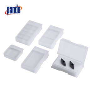 Hộp nhựa hình chữ nhật lưu trữ với bọt chèn trường hợp bảo vệ chống thấm nước cho CBN PCD lưỡi & công cụ cắt - Product Image 3