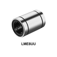 Buje Lineal Estándar Europeo MYT LME8UU, Rodamiento Lineal de Alta Dureza y Bajo Ruido para Dispositivos de Automatización de Precisión