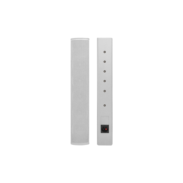 Ipalead M-406B White 4-inch Line Array Column Speaker for Multi-functional Conference Rooms Systems 90Hz-20kHz Frequency