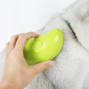 New Product Electric Pet Cleaning Grooming Brush Multifunctional Cat Dog Hair Remover Brush Cat Steamy Brush