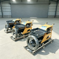 Machines de pulvérisation de mortier avancées avec mélangeur 220V pour un mélange homogène pour la construction résidentielle