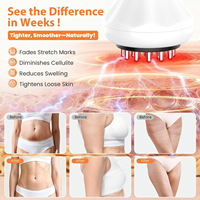 Masseur corporel électrique USB rechargeable à écran tactile multi-aiguilles, masseur anti-cellulite, brûleur de graisse, outil amincissant