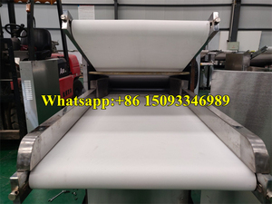 Machine automatique à étaler la pâte à pain arabe / Machine à rouler la pâte à rouleaux de printemps / Machine à étaler la pâte à <span class=keywords><strong>pâtisserie</strong></span> à <span class=keywords><strong>vendre</strong></span> - Product Image 2