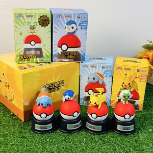 Figura Decorativa de PVC de Alta Calidad para Coche o Escritorio, Muñeco de Mascota, Pokémon, Pikachu, Johnny Turtle, <span class=keywords><strong>Anime</strong></span> Misterioso - Product Image 1