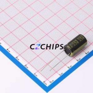 ตัวเก็บประจุอิเล็กโทรไลต์อะลูมิเนียมแบบ Through-Hole รุ่น RF100M101LO10*16TA-1A1Et ขนาด D10xL16 มม. 100uF 20% 100V ขา 10 มม. - Product Image 2