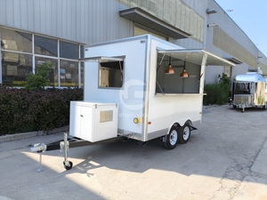 Etodevice Cheap Food Trucks Mobile China Fast Pizza Oven Food <b>Concession</b> Vending <b>Trailers</b> Cart for Europe - Product Image 3