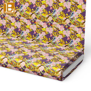 BILU Low MOQ <strong>2026</strong> Luxury Digital <strong>Printing</strong> Custom Liberty Cotton <strong>Fabric</strong> for Clothing - Product Image 2