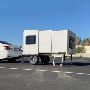 Remolque de viaje de lujo ligero Ecocampor 2024, superventas, estructura de acero, enganche compacto, función de Camping al aire libre, venta de <span class=keywords><strong>Hotel</strong></span> - Product Image 1