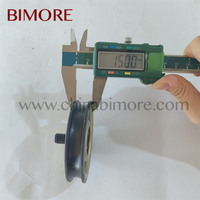 Rouleau d'ascenseur Bimore 72*15*6202 OD72mm en métal pour usage hôtelier