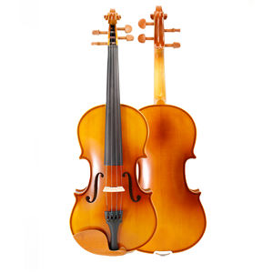 Violín de abeto de grado estudiante <span class=keywords><strong>precio</strong></span> al por mayor de madera maciza hecho a mano de fábrica - Product Image 1
