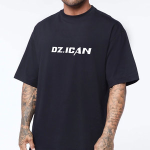 Nouveau T-shirt Homme Oversize Streetwear à Épaules Tombantes, Coupe Boxy, 100% Coton, Vierge, de Créateur, pour Fabricants - Product Image 2