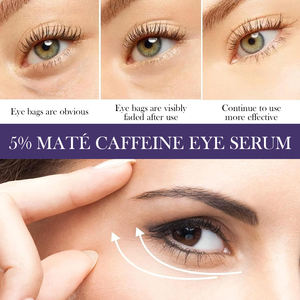 Esencia para Ojos con Cafeína de Té <span class=keywords><strong>Mate</strong></span> de Marca Privada, Calma la Hinchazón de los Ojos, las Ojeras y la Fatiga, Diseño de Bola de Masaje, Esencia para Ojos OEM - Product Image 6