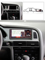 Écran multimédia de voiture 8,8 pouces sans fil Android AUTO CarPlay, double système DSP DVR, lecteurs vidéo de voiture pour AUDI A6 A6L 2005-2011