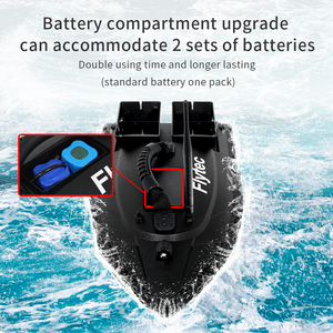 Flytec-Herramienta de pesca de carpa de gran capacidad, 2011-5, resistente al agua, Control remoto, barco de cebo RC para pesca - Product Image 5