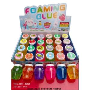 ของเล่นสไลม์ยืดหยุ่น สีสันสดใส เนื้อนุ่มฟู โฟมสไลม์ ดินน้ำมันคลาวด์ ของเล่นเสริมพัฒนาการ คลายเครียด ของขวัญสำหรับเด็ก ของเล่นสไลม์ DIY - Product Image 6