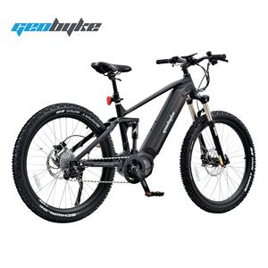 Vélo électrique à Suspension complète 48V, 1000W, entraînement central, 9 vitesses, batterie cachée, vélo électrique - Product Image 5