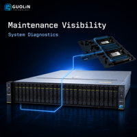 Nouveau serveur d'hébergement cloud de virtualisation FusionServer 1288 V8 1U d'origine