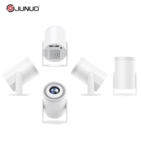 Console de jeu portable mini 4K JUNUO TURN1 Android 14 200 Lumens avec projecteur et jeux de tir