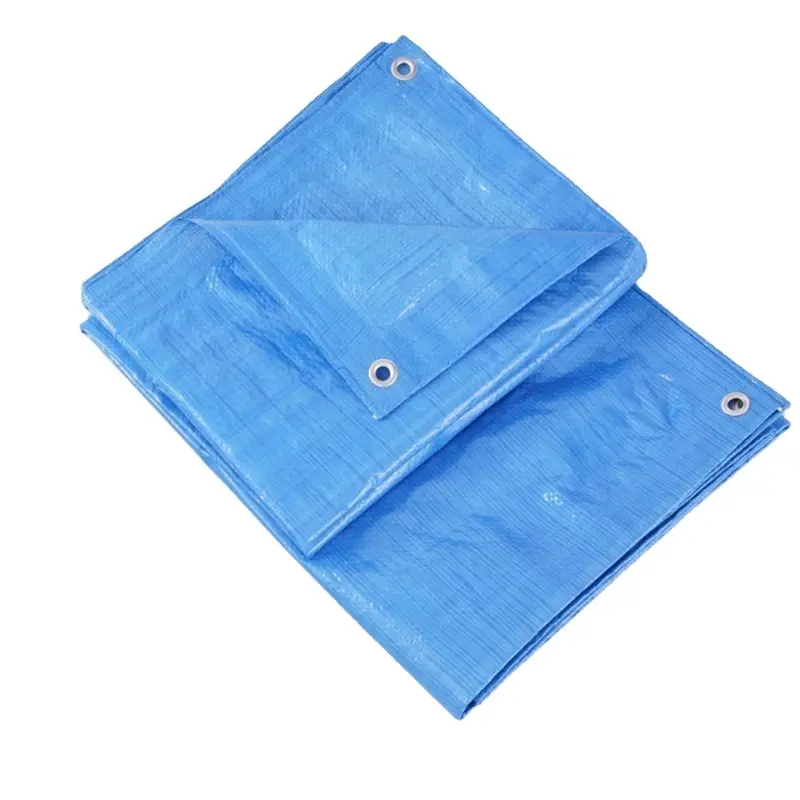 MILLION para Oriente Medio Resistente al agua 140g/140gsm azul Fábrica Venta caliente PE hoja de lona