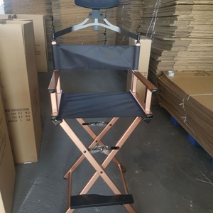 Chaise de maquillage de luxe et pliable pour artiste, avec dossier pivotant, vente directe du directeur de qualité - Product Image 5