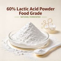 Acide lactique pur en poudre de qualité alimentaire, améliorant la valeur nutritionnelle, CAS 50-21-5, additif alimentaire, poudre d'acide lactique