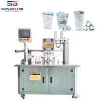 Machine de remplissage électrique de tasse de jus de glaçon avec thermoscellage pour bouteilles et emballage de baril en bois