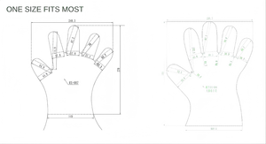 Kangle clear Disposable Embossed Lightweight Durable LDPE Gloves 500 Pieces Medium Thick Kitchen Cleaning Home Use Food Grade - Product Image 4