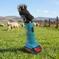 Tondeuse à moutons sans fil en gros d'usine, kit d'outils complet, cisailles à laine électriques rechargeables de haute qualité