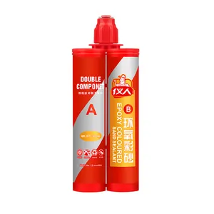 Étanche à deux composants beauté carrelage Gap Filler adhésifs mastic paillettes époxy coulis carrelage colle pour porcelaine