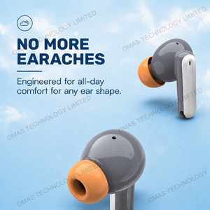 Audífonos Intrauditivos Ligeros y Suaves, Sonido de Alta Fidelidad, Mini Audífonos Inalámbricos TWS Resistentes al Agua para Deportes - Product Image 6
