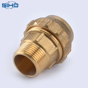 Raccords de compression en laiton avec tés forgés à filetage mâle pour applications de gaz et de pétrole Traitement de surface plaqué - Product Image 4