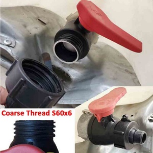 ตัวแปลงเกลียวละเอียด NPT 60 มม. เป็น G3/4 นิ้ว สำหรับท่อระบายน้ำฝน ท่อสวน ท่อ IBC  อะแดปเตอร์สำหรับต่อท่อสวน - Product Image 6