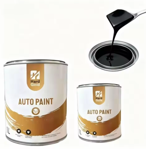 <span class=keywords><strong>Peinture</strong></span> automobile noire brillante 2K en acrylique écologique, deux composants, haute brillance, revêtement liquide en spray noir pur pour la rénovation de la carrosserie - Product Image 2