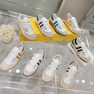 2021 신상 트렌디 고품질 통기성 봄 가을 야외용 남성 스니커즈 키높이 캔버스 갑피 - Product Image 6