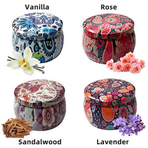 Hochwertige Luxus-Duftkerze Vanille, Rose, Sandelholz, Lavendel mit edlem Duft als Werbe- und Party-Geschenkset - Product Image 4