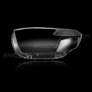 Couvre-phare avant de voiture, lentille en verre, phares transparents, abat-jour, masques de phares pour Toyota Highlander 2007-2011 - Product Image 2