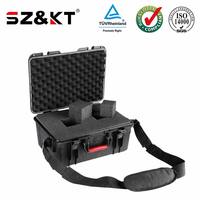 Étui rigide de transport pour outils en plastique fabriqué en usine, étanche IP67, protection pour ordinateur portable avec mousse personnalisée couleur